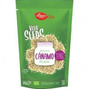 Vitaseeds Semillas Cáñamo Pelado Bío El Granero Integral – 200g
