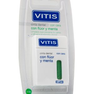 Vitis cinta dental menta flúor 50m