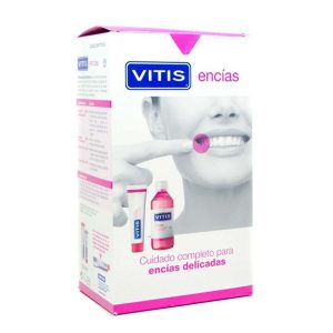 Vitis Encías Sensibles Pack Dentífrico 100 ml + Colutorio 500 ml