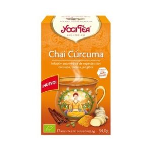 Yogi Tea Chai Cúrcuma 17 Bolsitas – 2g