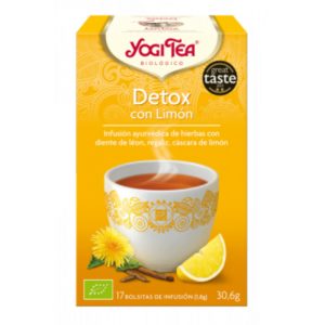 Yogi Tea Detox Con Limón 17 Filtros 1,r – 8g