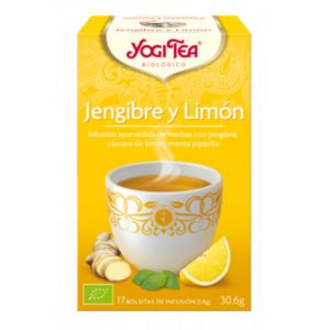 Yogi Tea Jengibre Y Limón 17 Bolsitas