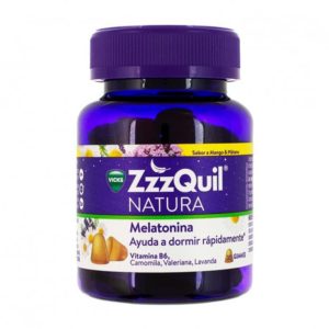Zzzquil Natura Melatonina ummies sabor mango & plátano – 30g